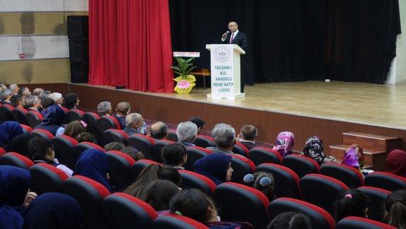 Din Öğretimi Genel Müdürlüğü Eğitim Politikaları Daire Başkanı İhsan ERKUL, İlçemizi Ziyaret Etti.