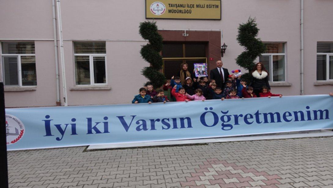 Süleyman YILMAZ Anaokulu Öğrencilerimizden Müdürlüğümüze Ziyaret