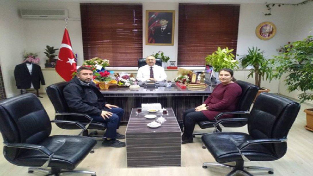 Balıköy Ortaokulu ve Balıköy Anadolu Lisesi Kurum Yöneticilerimizden Müdürlüğümüze Ziyaret