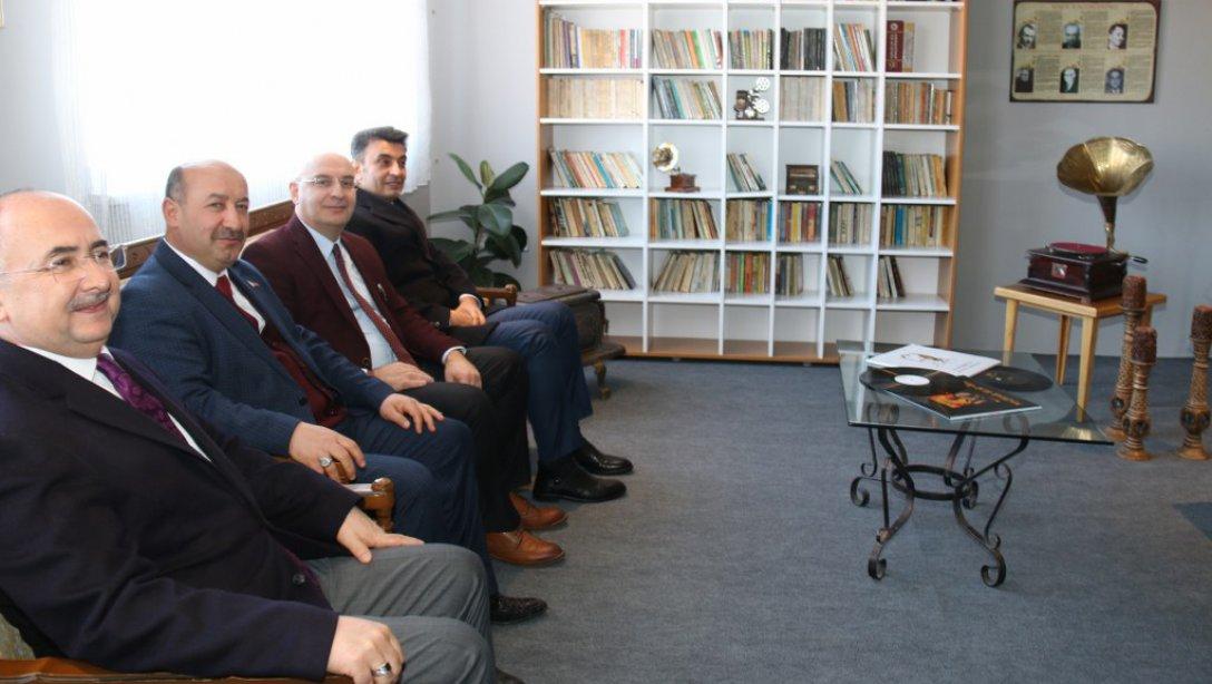 Bakanlığımız Temel Eğitim Genel Müdürü Dr. Cem GENÇOĞLU'nun katılımları ile Kütüphane Açılışı