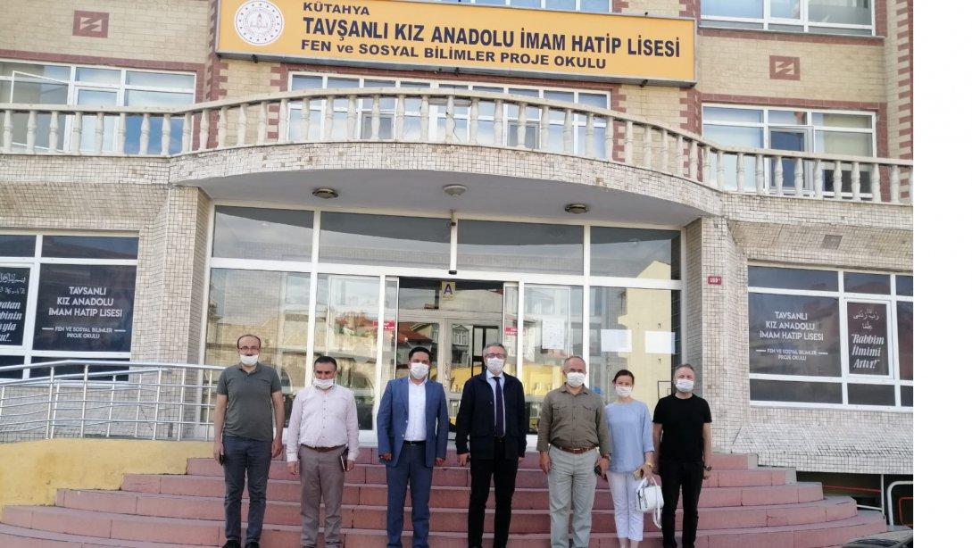 Talim ve Terbiye Kurulu Başkanlığı Eğitim Politikaları Daire Başkanı Mustafa Alphan BAŞBEKLEYEN İlçemizi Ziyaret Etti.